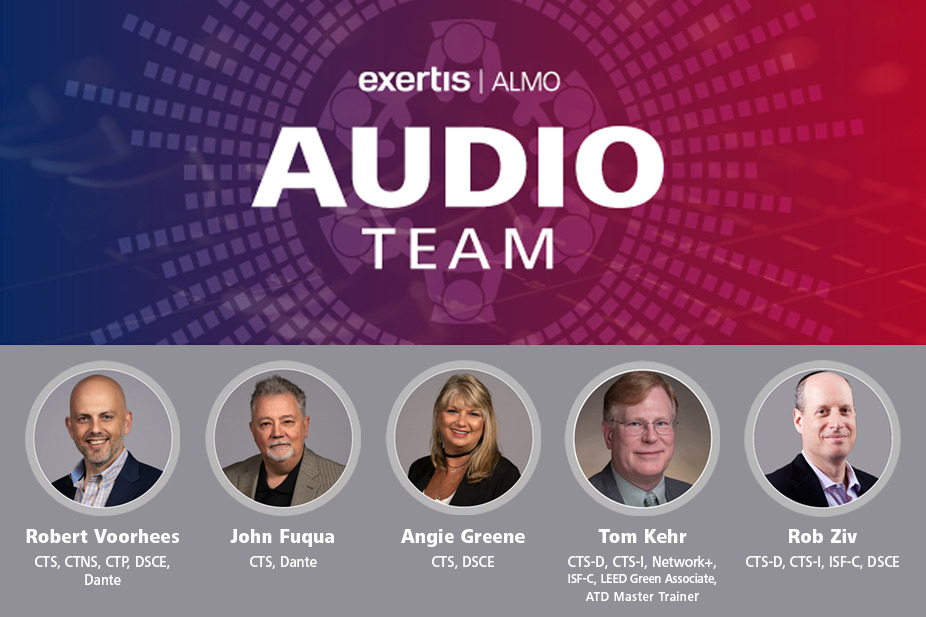 Exertis Almo Audio Team feature image