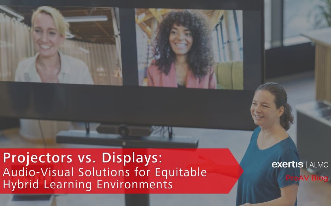 Projector-vs-Display-hybrid-learning-Blog Feature Image 2023
