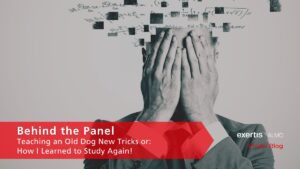 Behind the panel blog - how i learned to study again