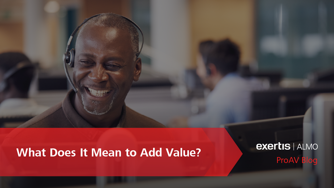 What Does It Mean to Add Value?