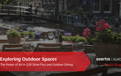 Exploring Outdoor Spaces: the Power of AV in QSR Drive-Thru and Outdoor Dining