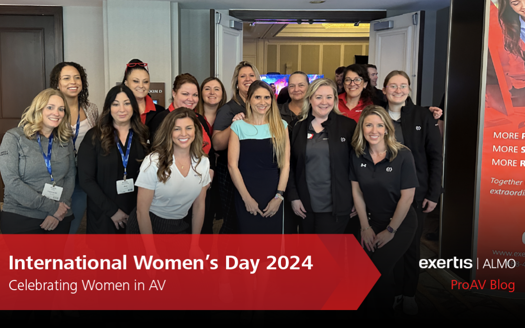 IWD 2024 - women in AV group photo