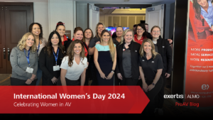IWD 2024 - women in AV group photo
