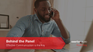 Behind the Panel Effective Communication is Key