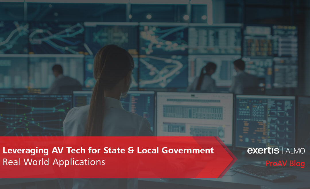 State & Local Gov AV Technology - real world applications