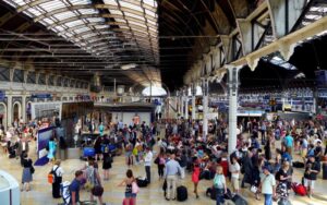 train station England