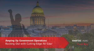 Amping up gov ops - rocking av gear - blog hero