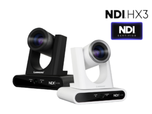 Lumens VC-TR40N PTZ camera is available in white or black