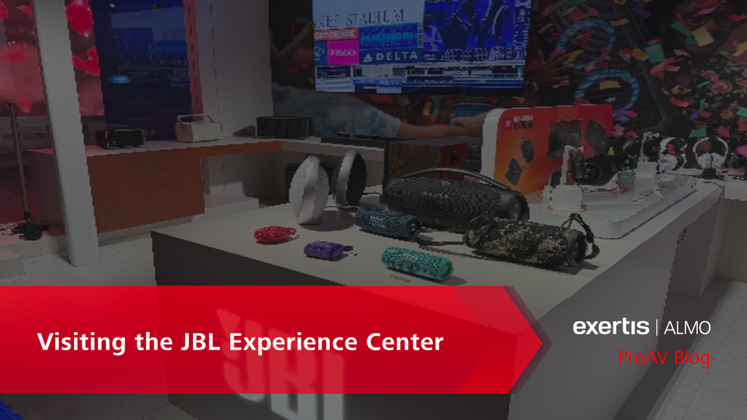 Visiting the JBL Experience Center