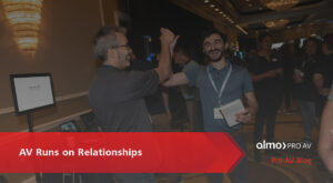 AV Runs on Relationships, Tom Kehr blog