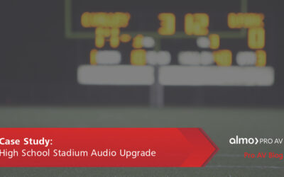 Case Study: High School Stadium Audio Upgrade