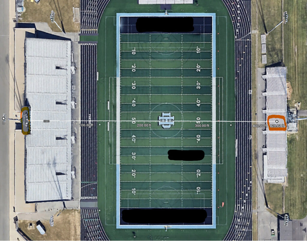 stadium aerial view